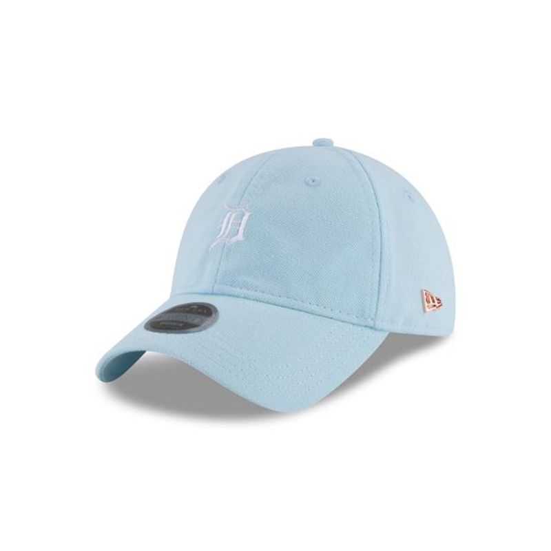 MLB Detroit Tigers Womens Micro Stitch 9Twenty Adjustable (QSF6034) - Blue New Era Caps